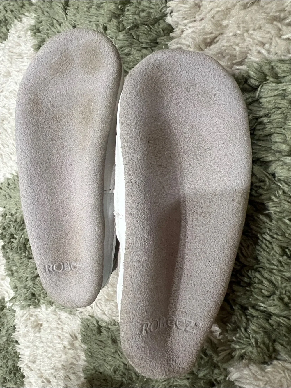 Robeez Slip-On Shoes with Arctic Animal Print - soft soles